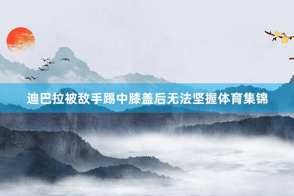 迪巴拉被敌手踢中膝盖后无法坚握体育集锦