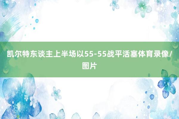 凯尔特东谈主上半场以55-55战平活塞体育录像/图片