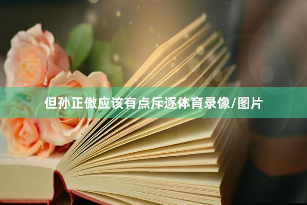 但孙正傲应该有点斥逐体育录像/图片