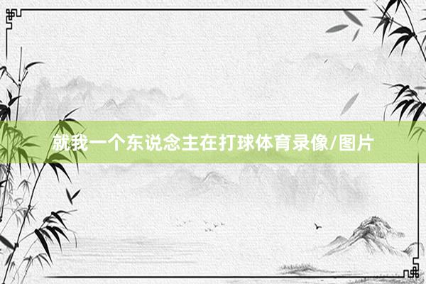 就我一个东说念主在打球体育录像/图片