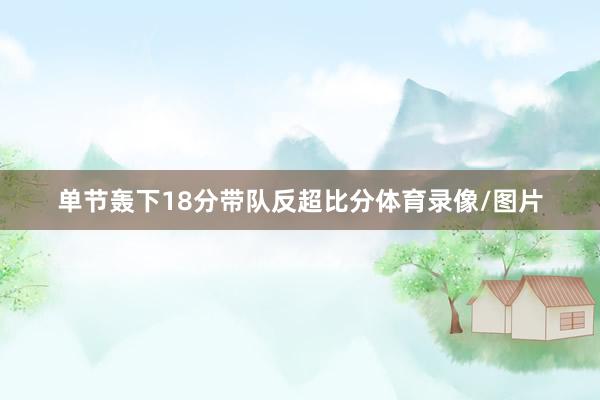 单节轰下18分带队反超比分体育录像/图片