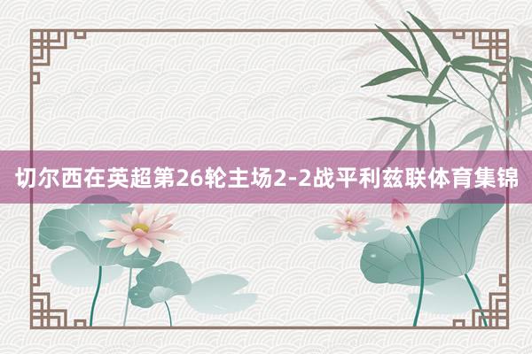 切尔西在英超第26轮主场2-2战平利兹联体育集锦