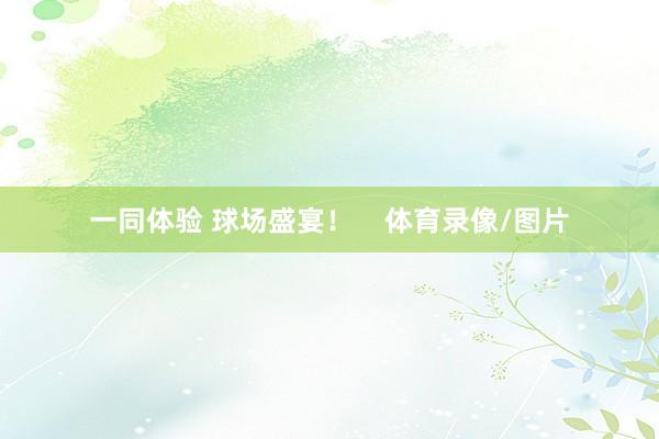 一同体验 球场盛宴! 体育录像/图片