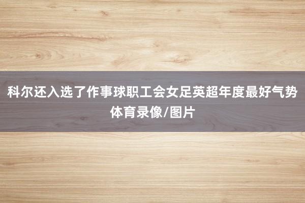 科尔还入选了作事球职工会女足英超年度最好气势体育录像/图片