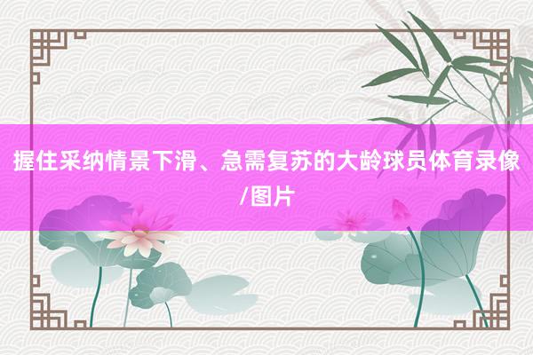 握住采纳情景下滑、急需复苏的大龄球员体育录像/图片